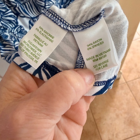 Lilly Pulitzer Parigi Boatneck Romper in Aegean Navy - Picture 5 of 5